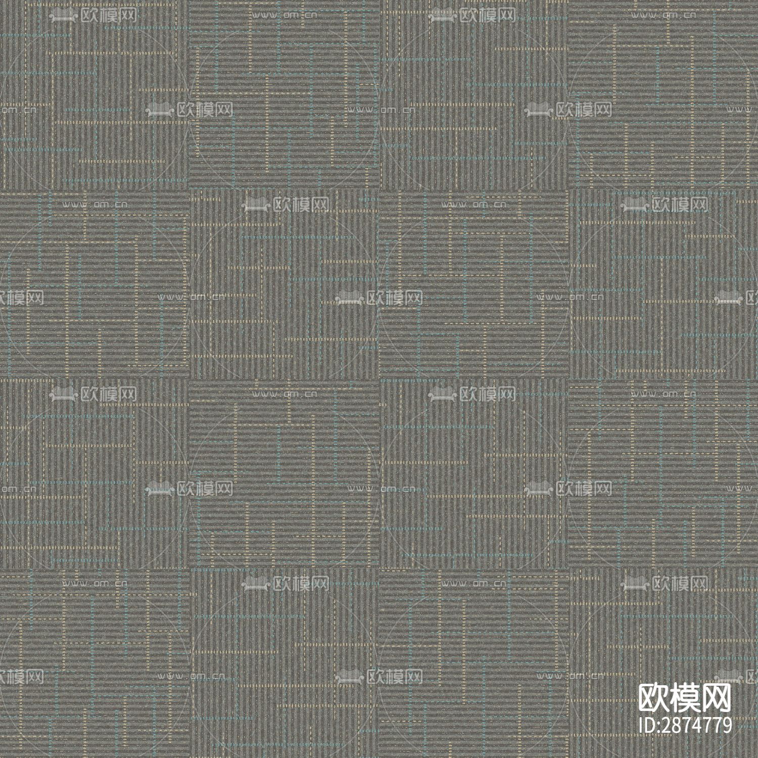 浅灰色现代简约办公地毯下载