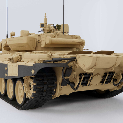  T72主战坦克su模型 