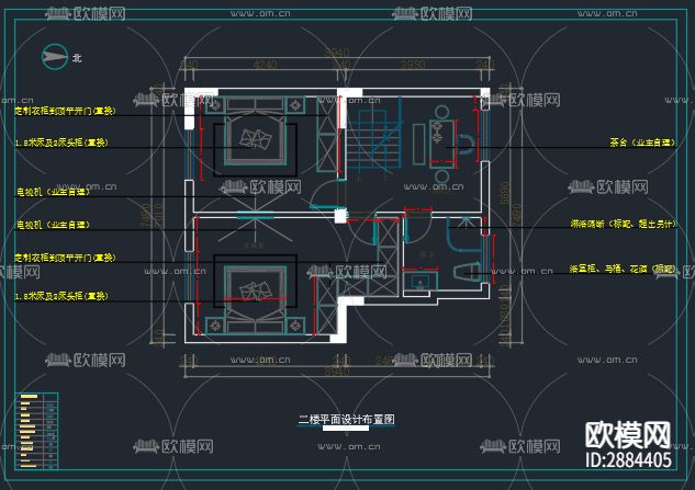 家装cad大样图下载（渲染图2）