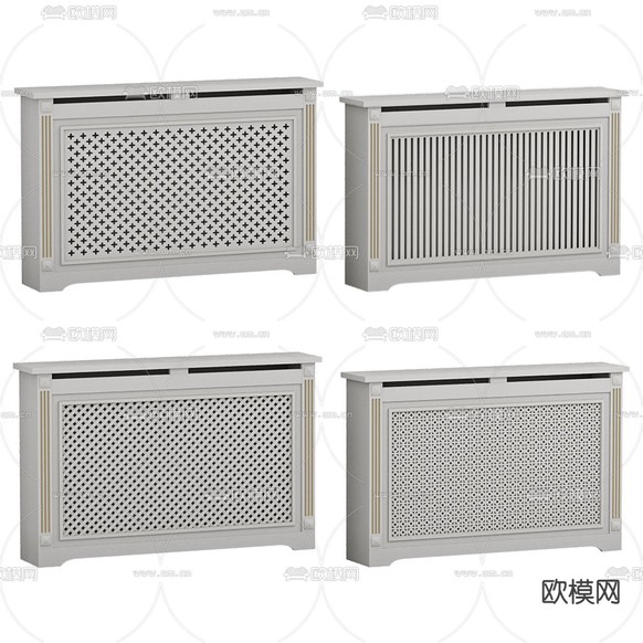 暖气片 装饰罩3d模型下载