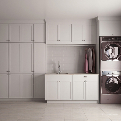 现代浴室柜su模型