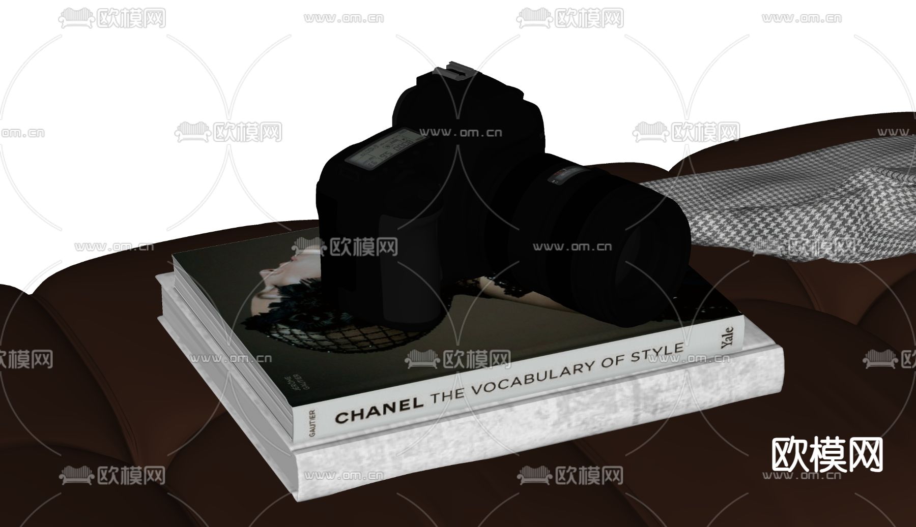 单反照相机 数码相机su模型下载（渲染图2）