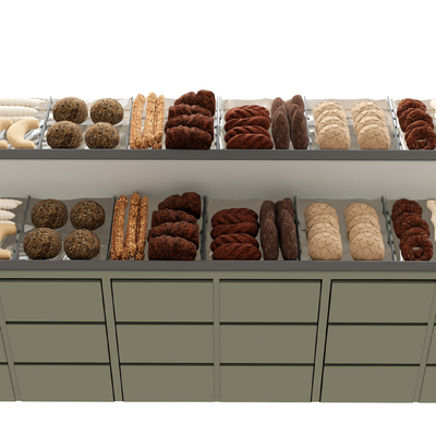  食物饮料 面包蛋糕su模型 