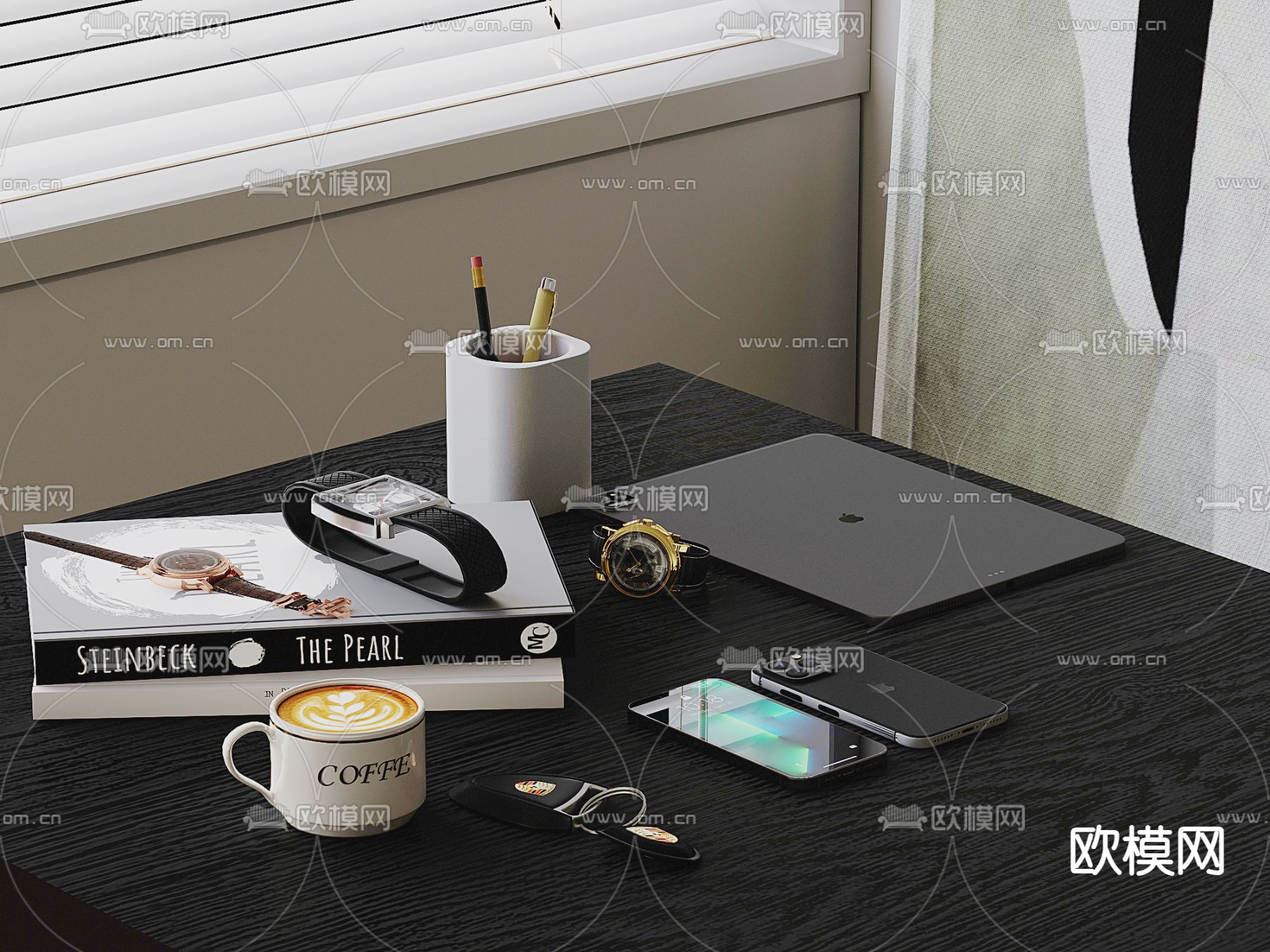 电脑 苹果手机su模型下载（渲染图1）