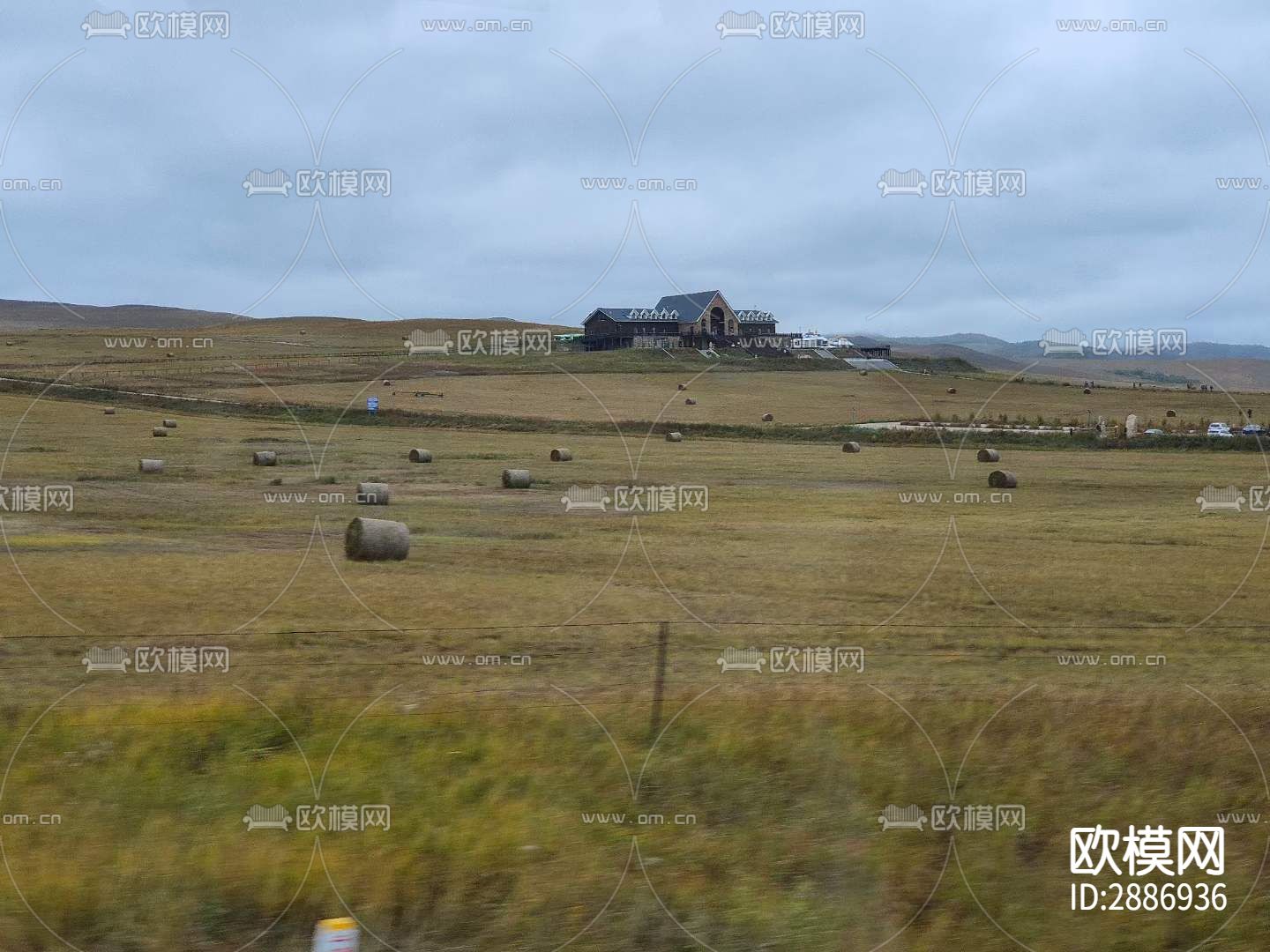 草原自然风景贴图下载（渲染图2）