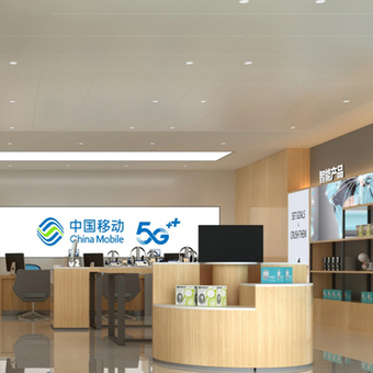 移动营业厅 手机专卖店3d模型