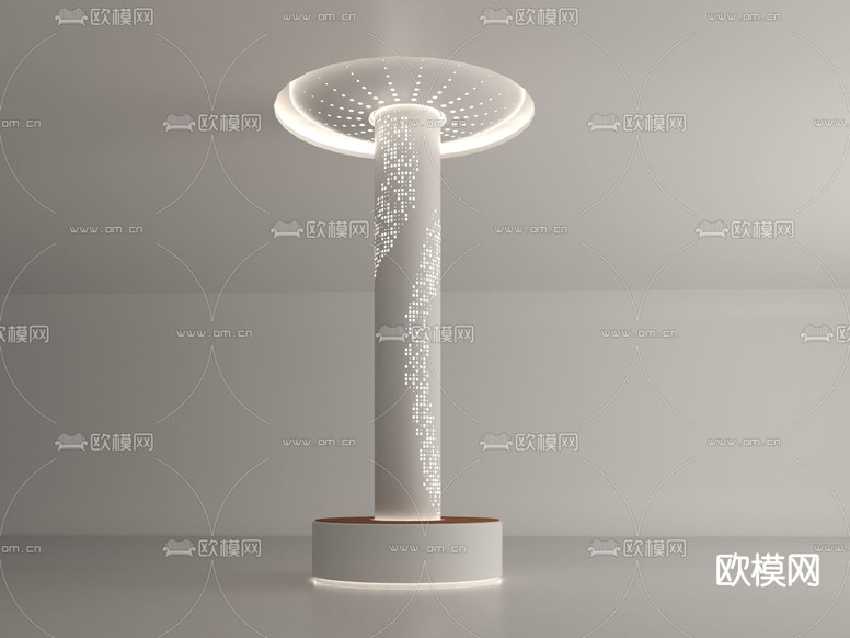 异形柱子 装饰柱 造型柱3d模型下载