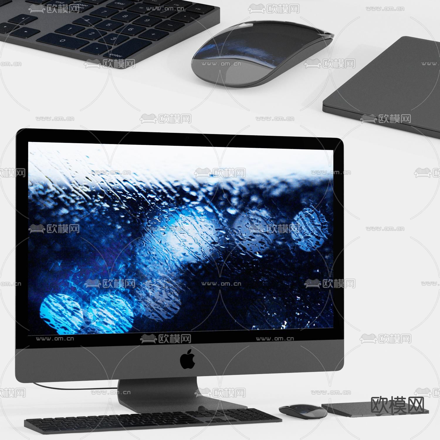 苹果电脑 笔记本电脑3d模型下载