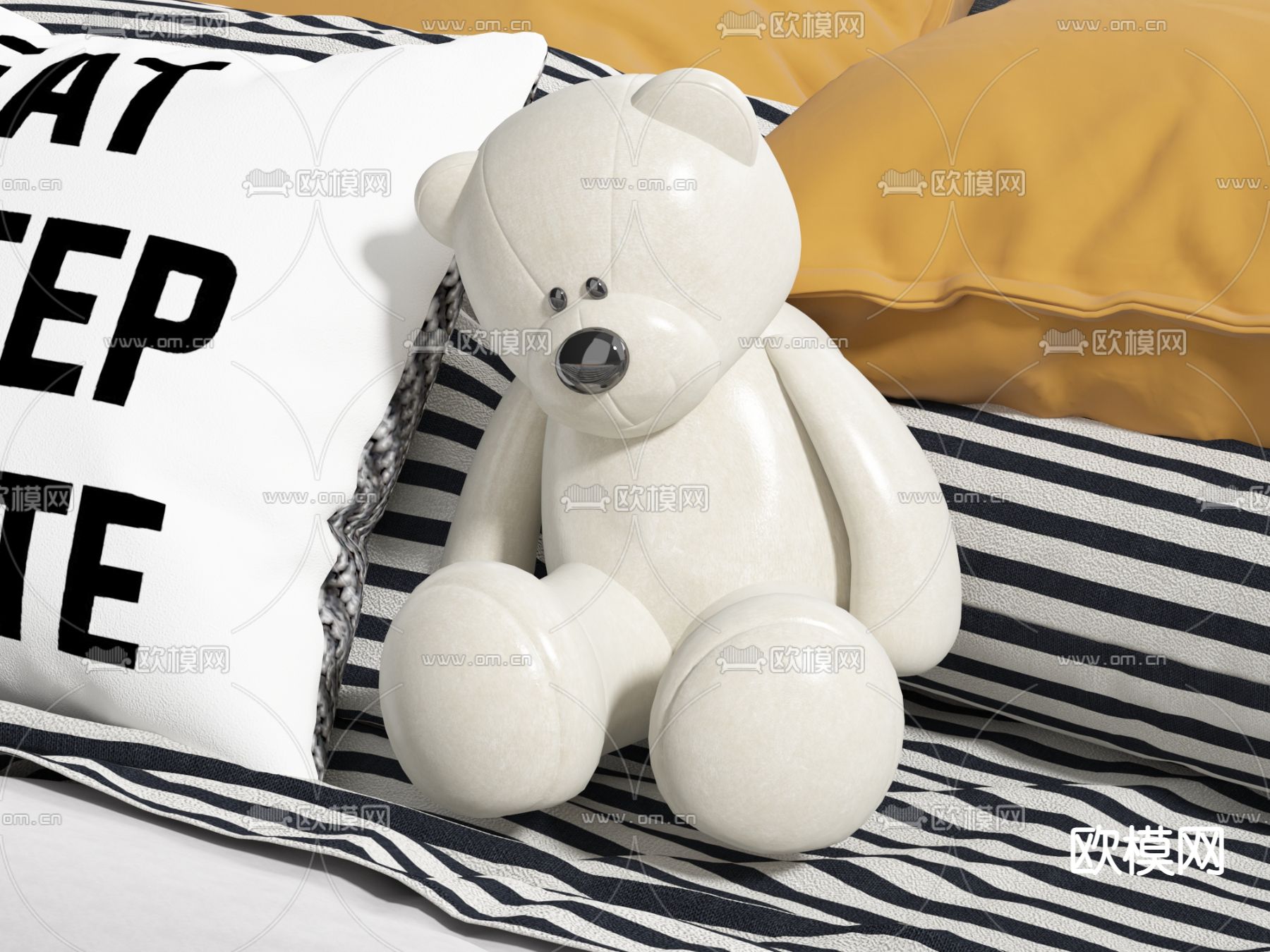 小熊 布偶熊su模型下载（渲染图1）