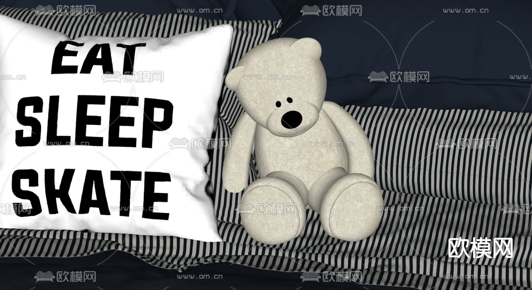 小熊 布偶熊su模型下载（渲染图2）