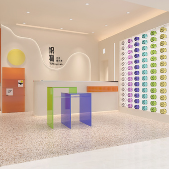 奶油风手工店 编织专卖店3d模型