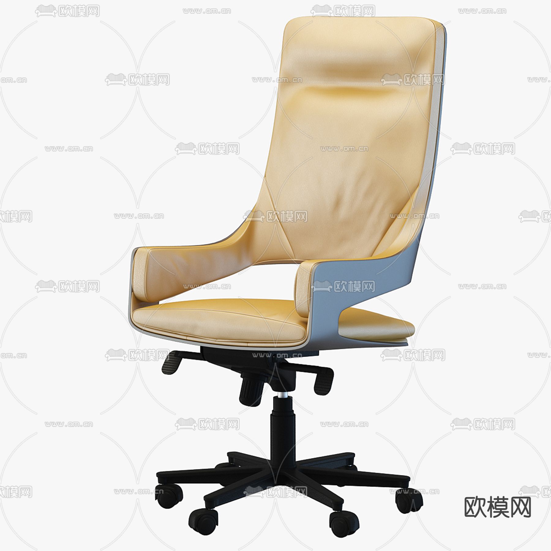 Mariani办公椅 职员椅3d模型下载