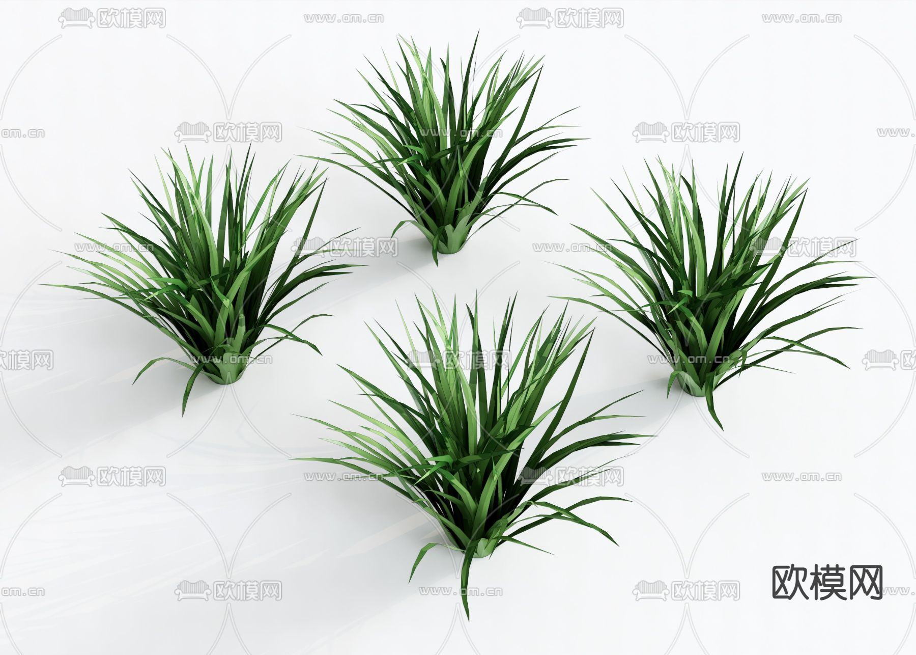 草 绿植su模型下载（渲染图1）