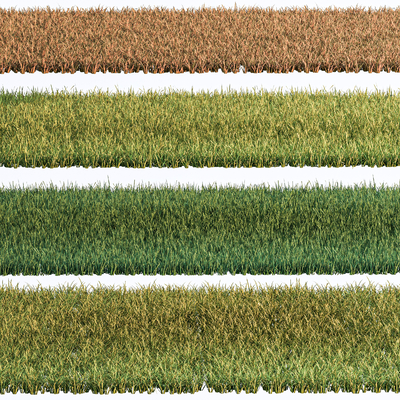  现代草坪 草皮 草地su模型 