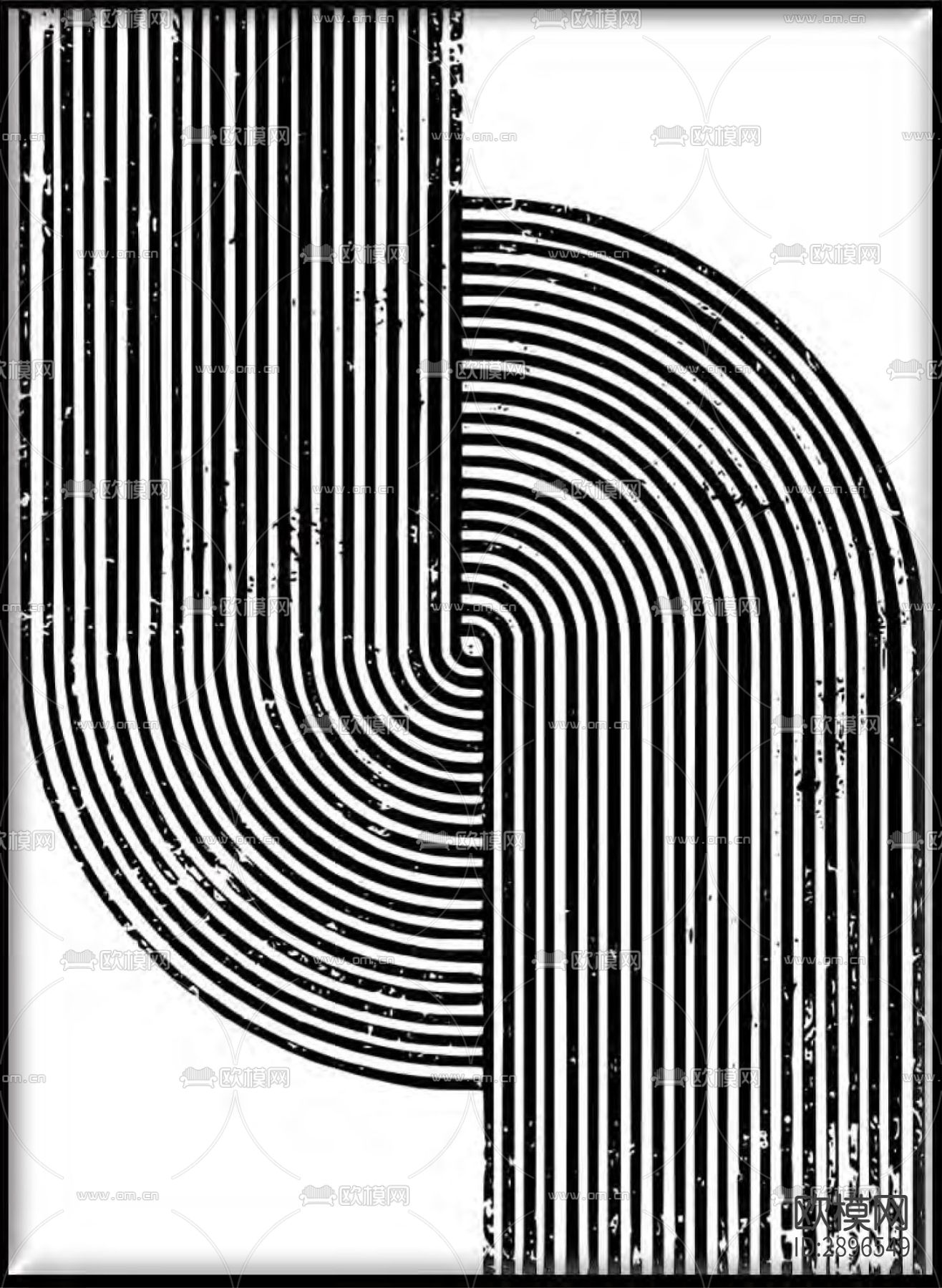 现代 极简 艺术装饰画 几何图案装饰画下载