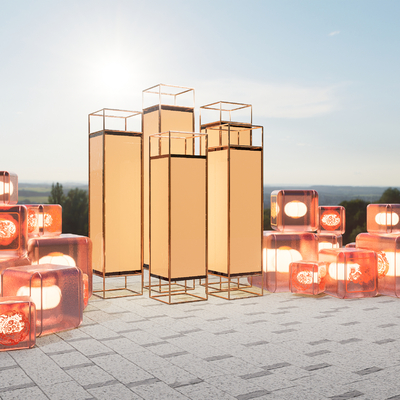 新中式新年美陈su模型