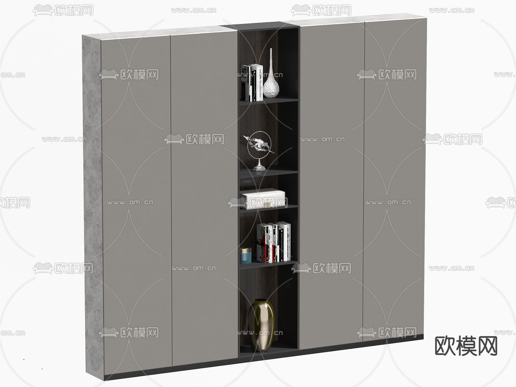 衣柜su模型下载（渲染图1）