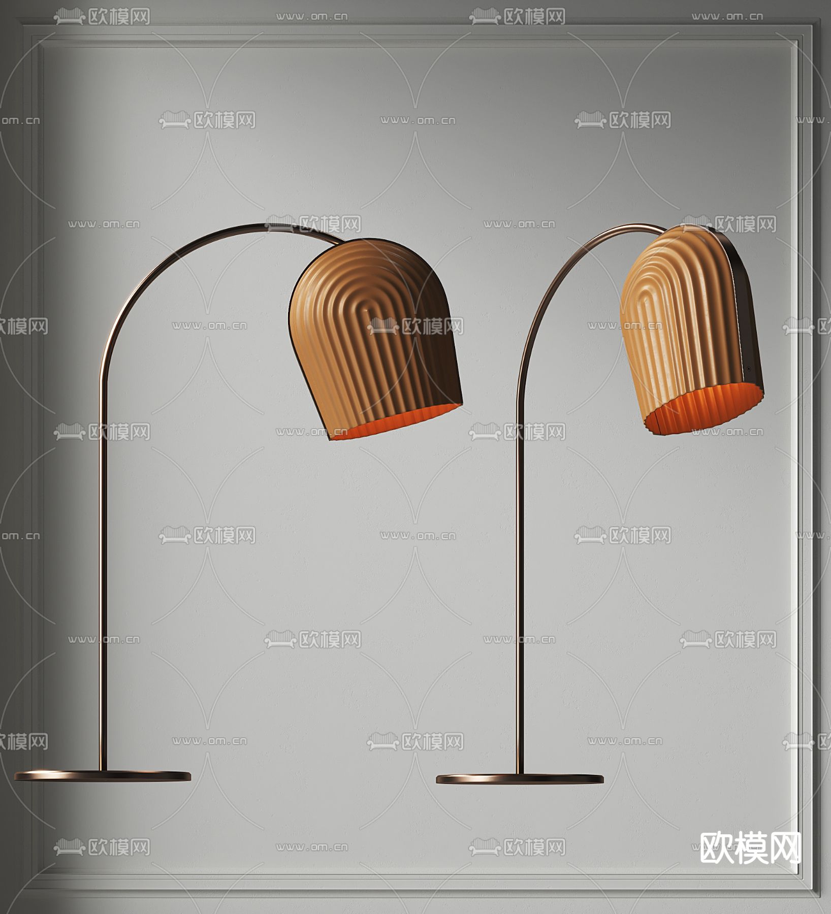 落地灯3d模型下载
