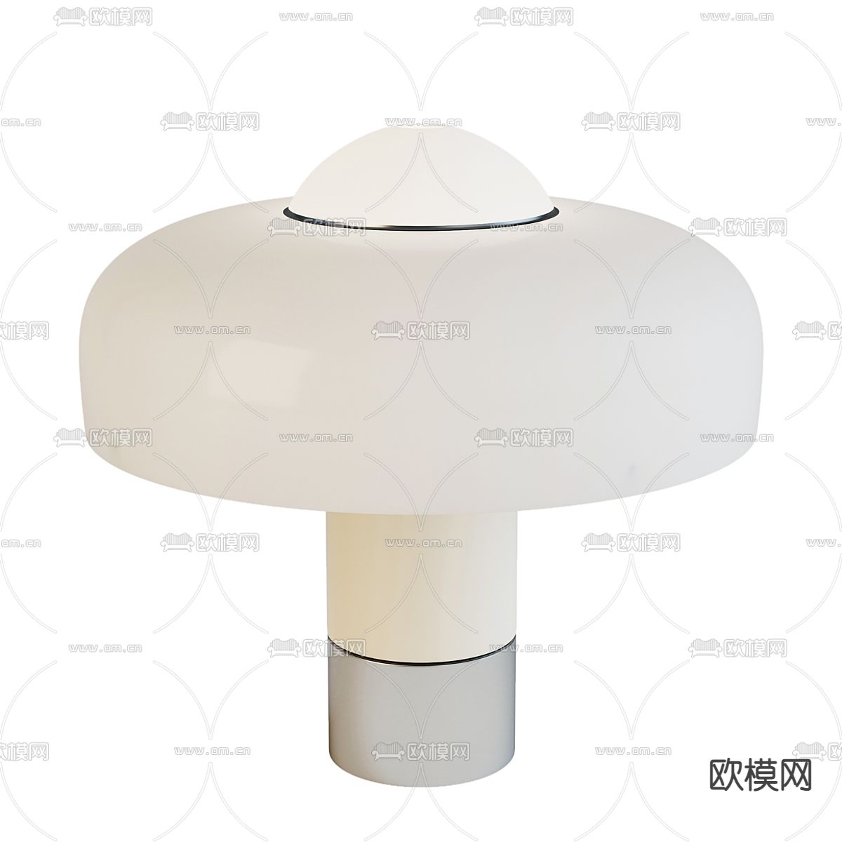 现代台灯 蘑菇灯3d模型下载