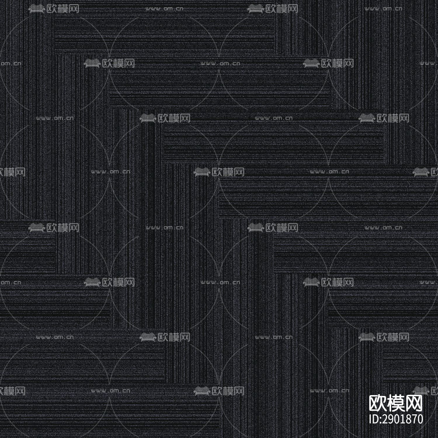 现代条纹地毯 黑色地毯下载