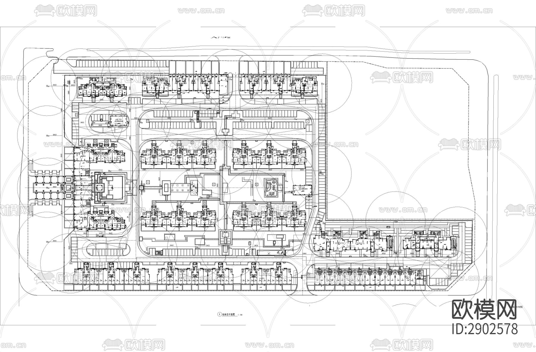 给排水CAD施工图