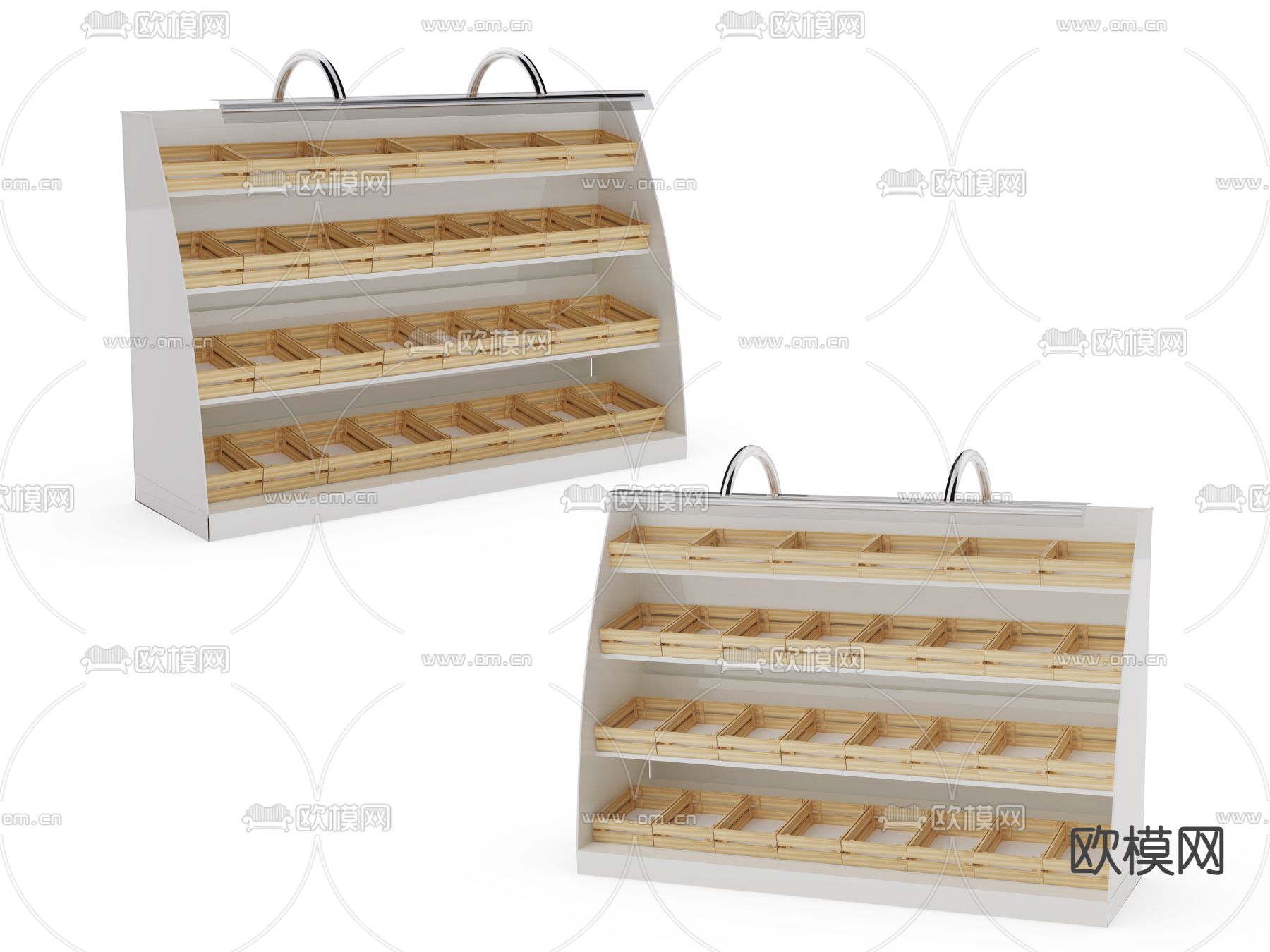 蛋糕置物架su模型下载（渲染图1）