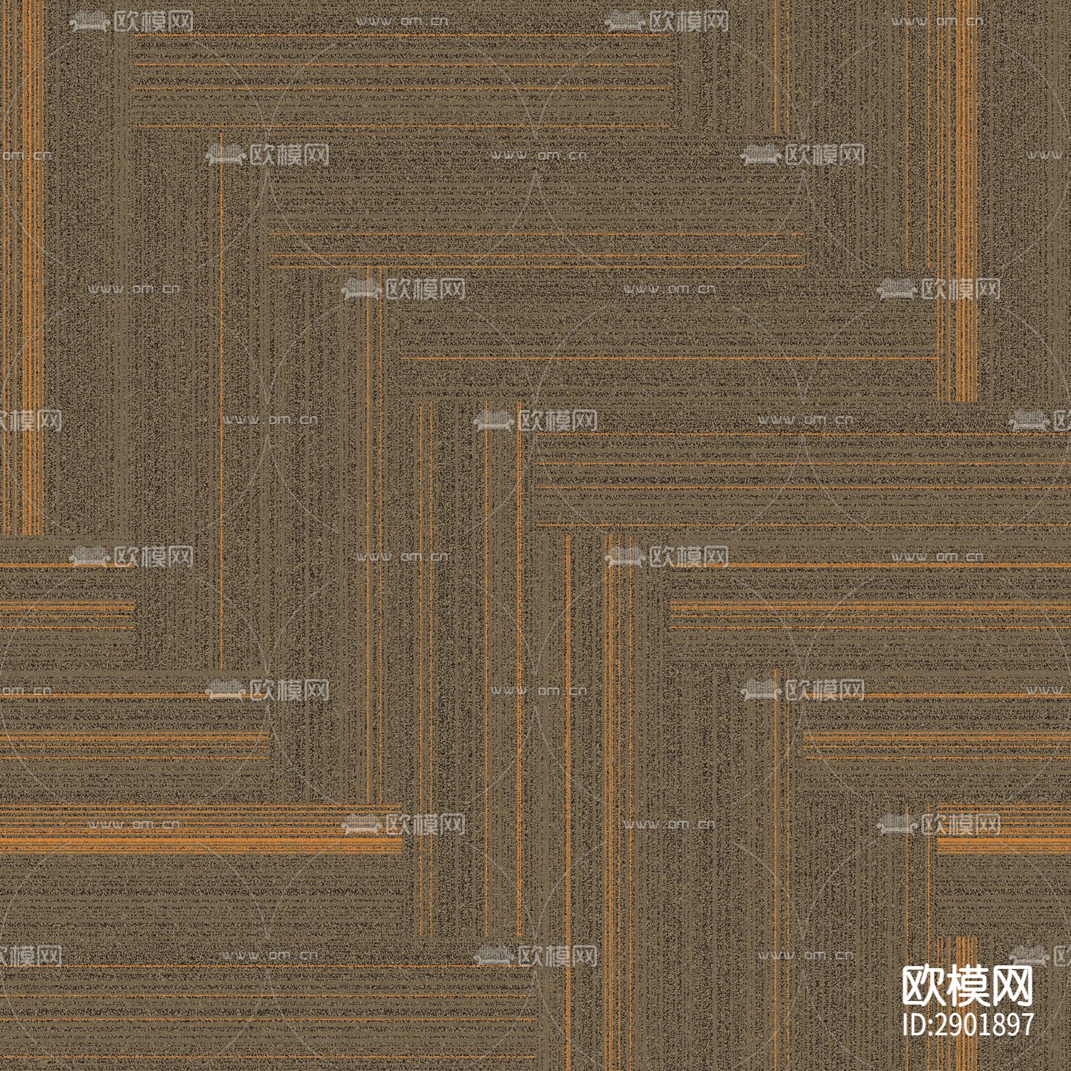 现代条纹地毯 米黄色地毯下载