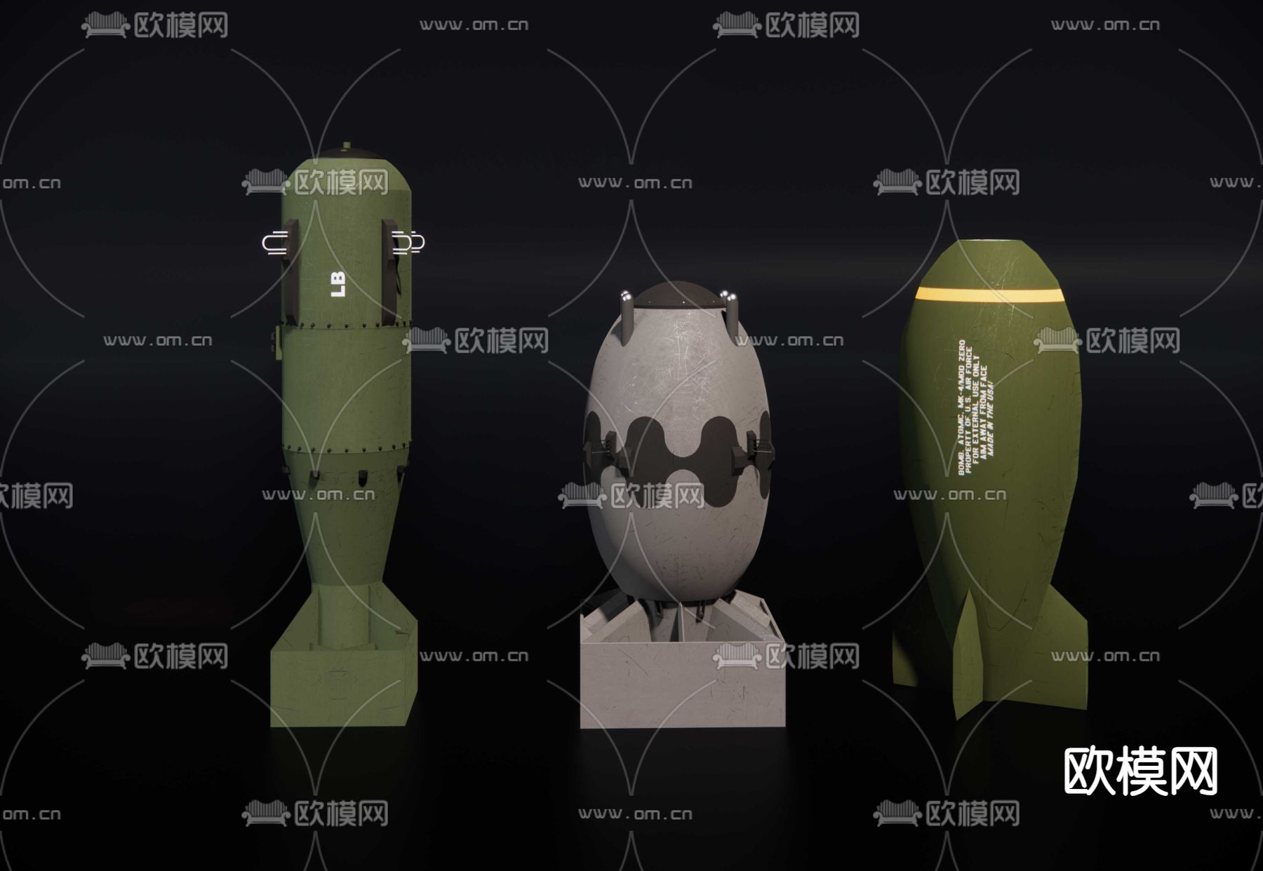 核弹su模型下载（渲染图3）