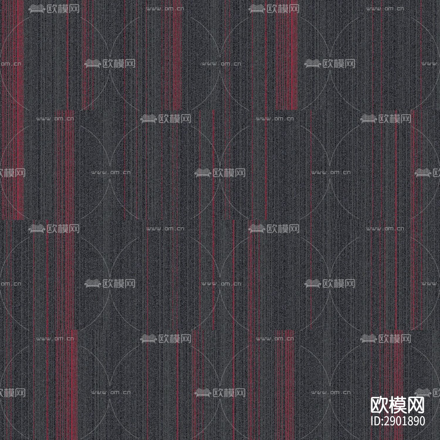 现代条纹地毯 黑色地毯下载