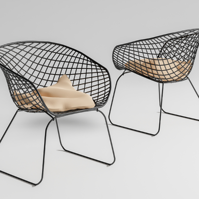 休闲椅 单椅su模型