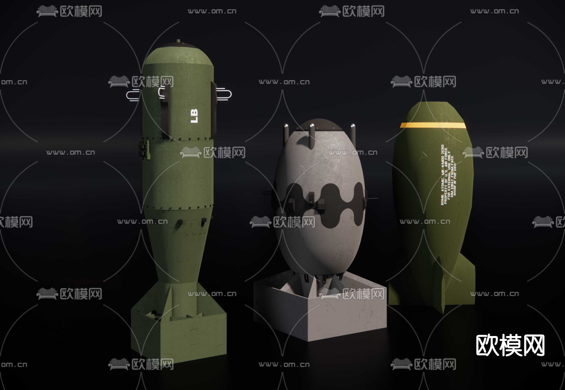 核弹su模型下载（渲染图1）