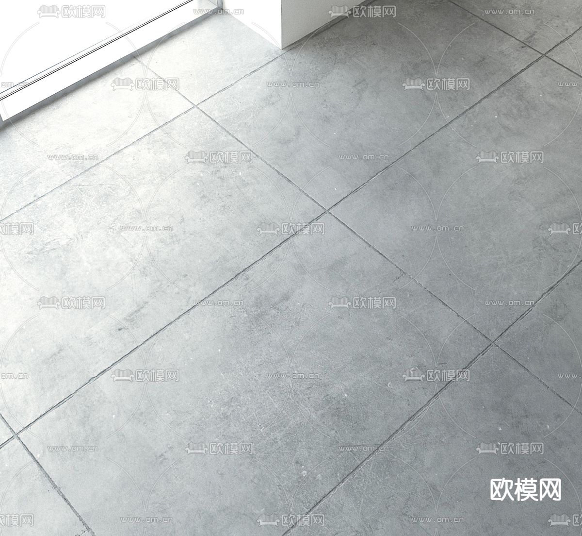 水泥砖 地砖3d模型下载