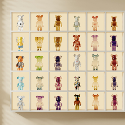  暴力熊公仔su模型 