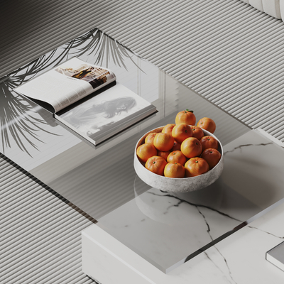  水果 书本摆件su模型 