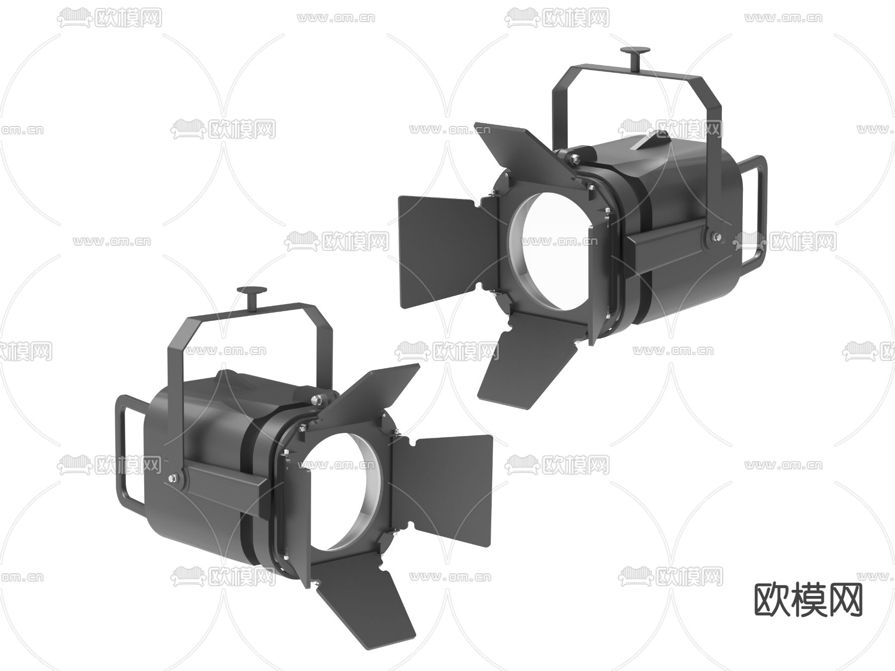 户外灯 舞台灯3d模型下载