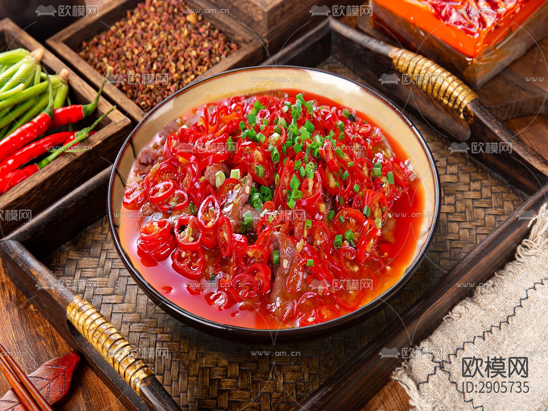 高清炒菜贴图下载（渲染图5）