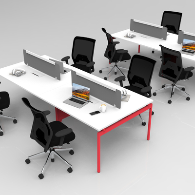  现代屏风卡位su模型 