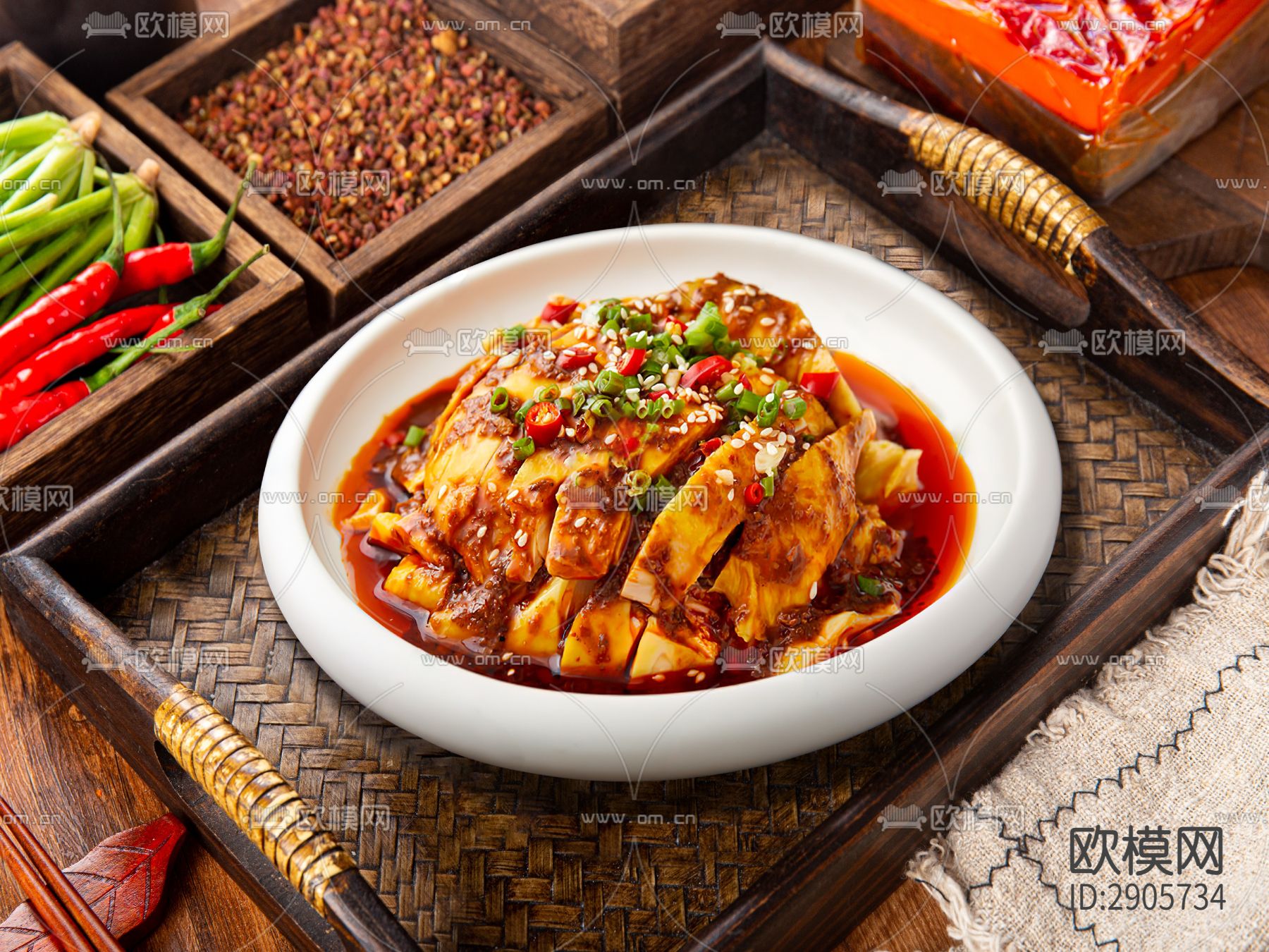高清炒菜贴图下载（渲染图1）