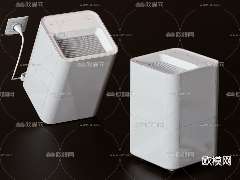 空气净化器3d模型下载