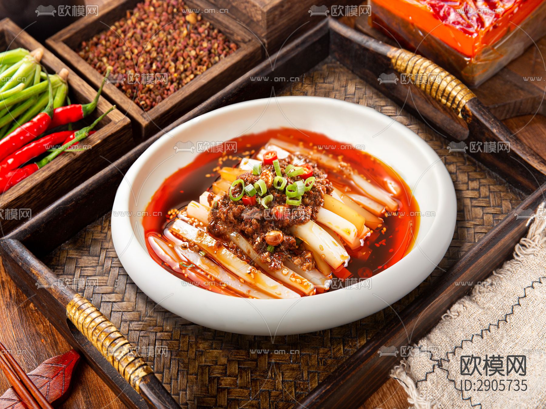 高清炒菜贴图下载（渲染图3）