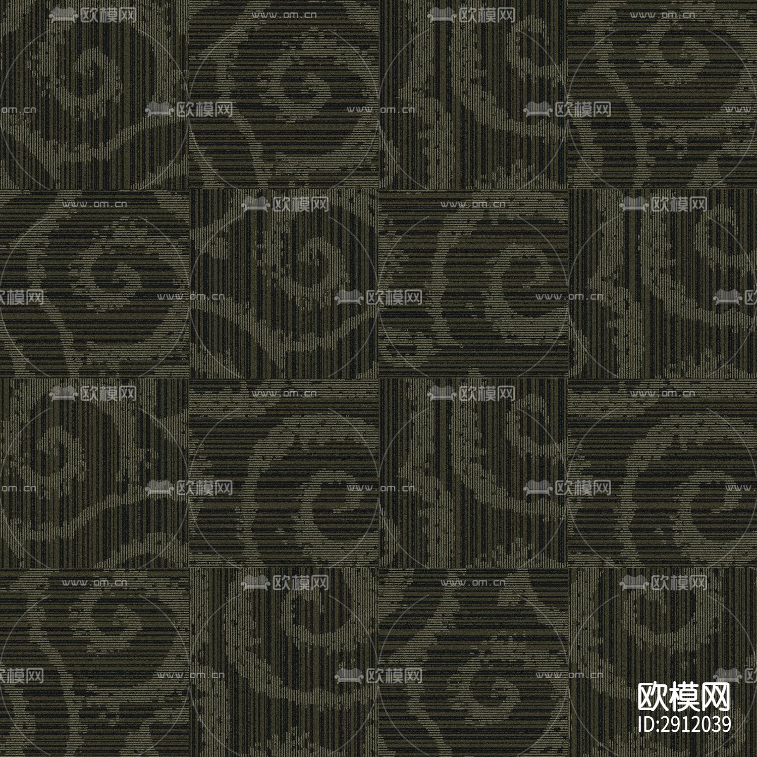 块状花纹地毯 黑色地毯下载