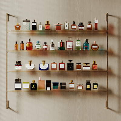  香水 古龙水 精油su模型 