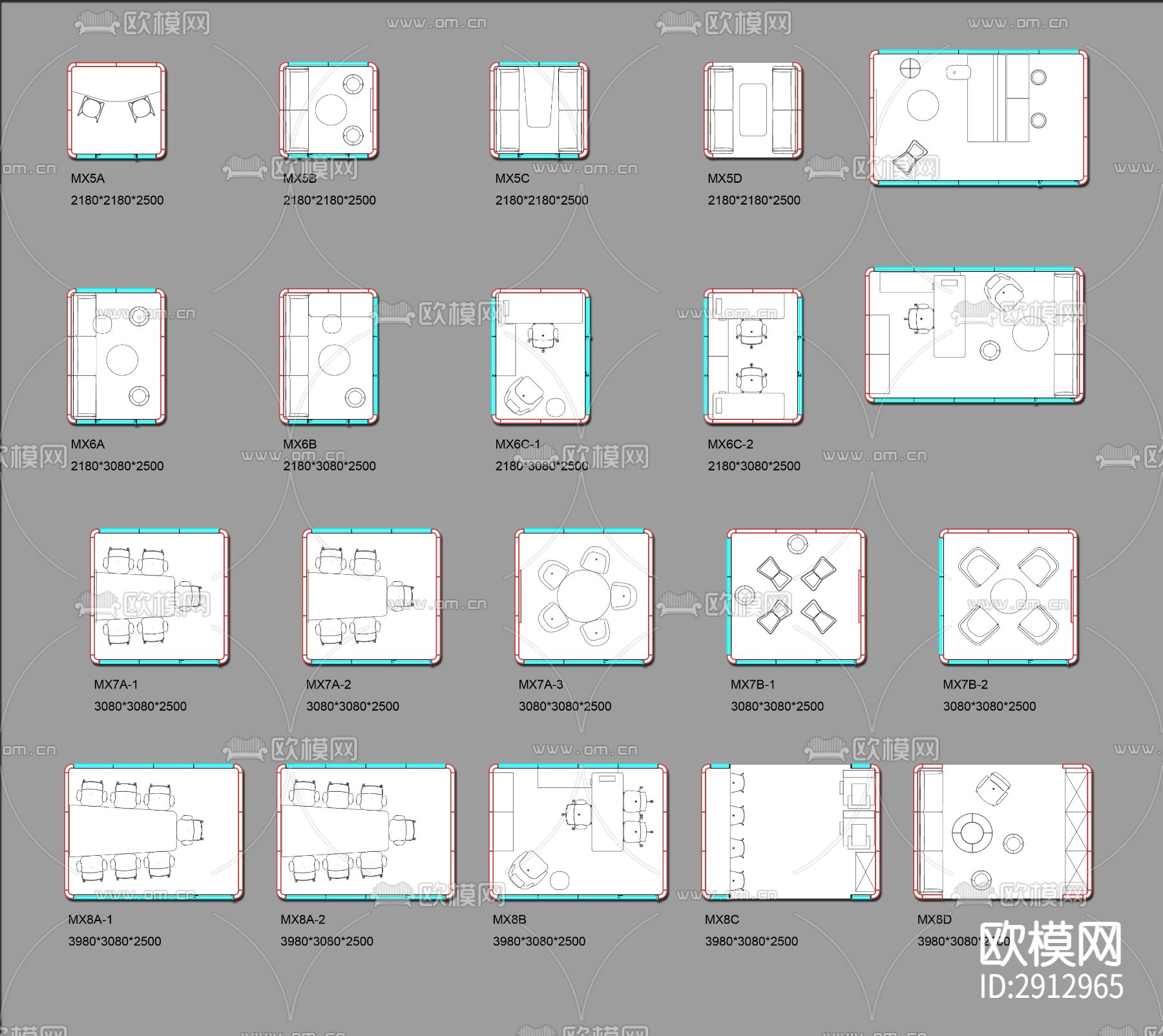电话亭电话间cad图库下载（渲染图1）