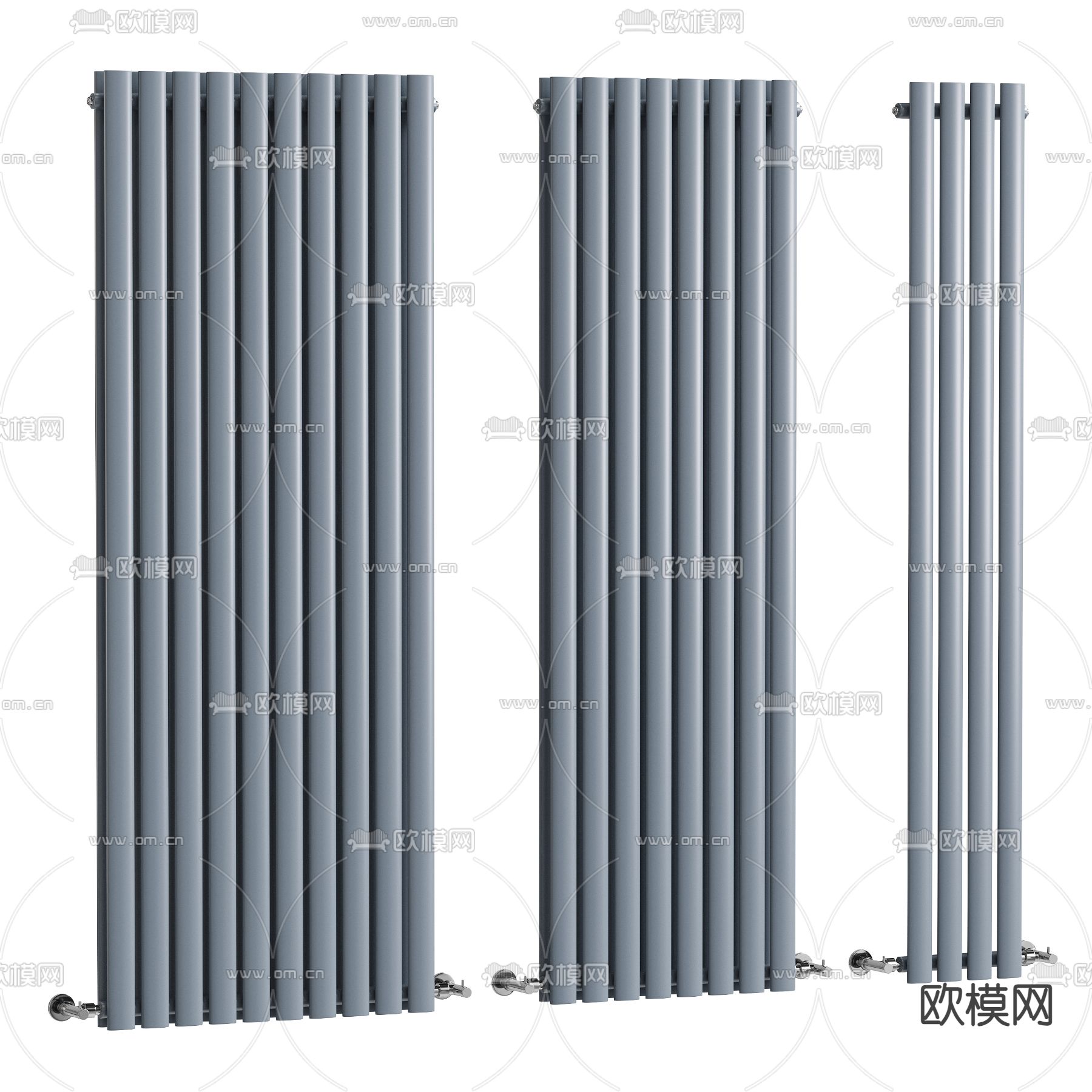 取暖器 散热片 暖气片3d模型下载（渲染图1）
