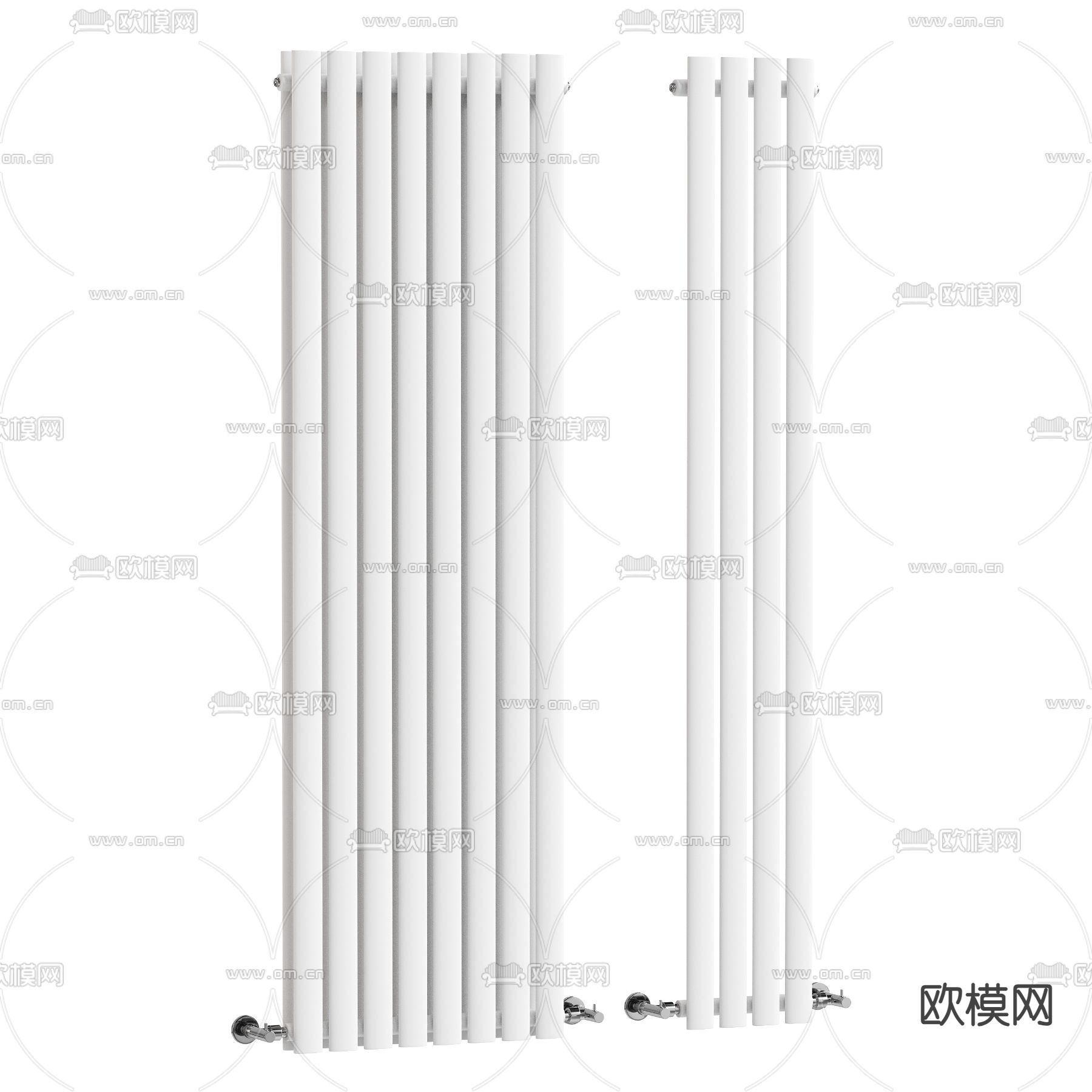 取暖器 散热片 暖气片3d模型下载（渲染图2）