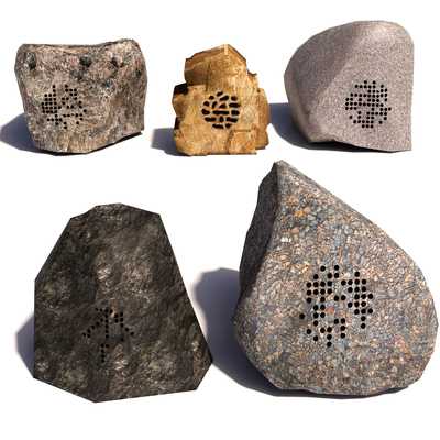 石头 景观小品 景观石su模型