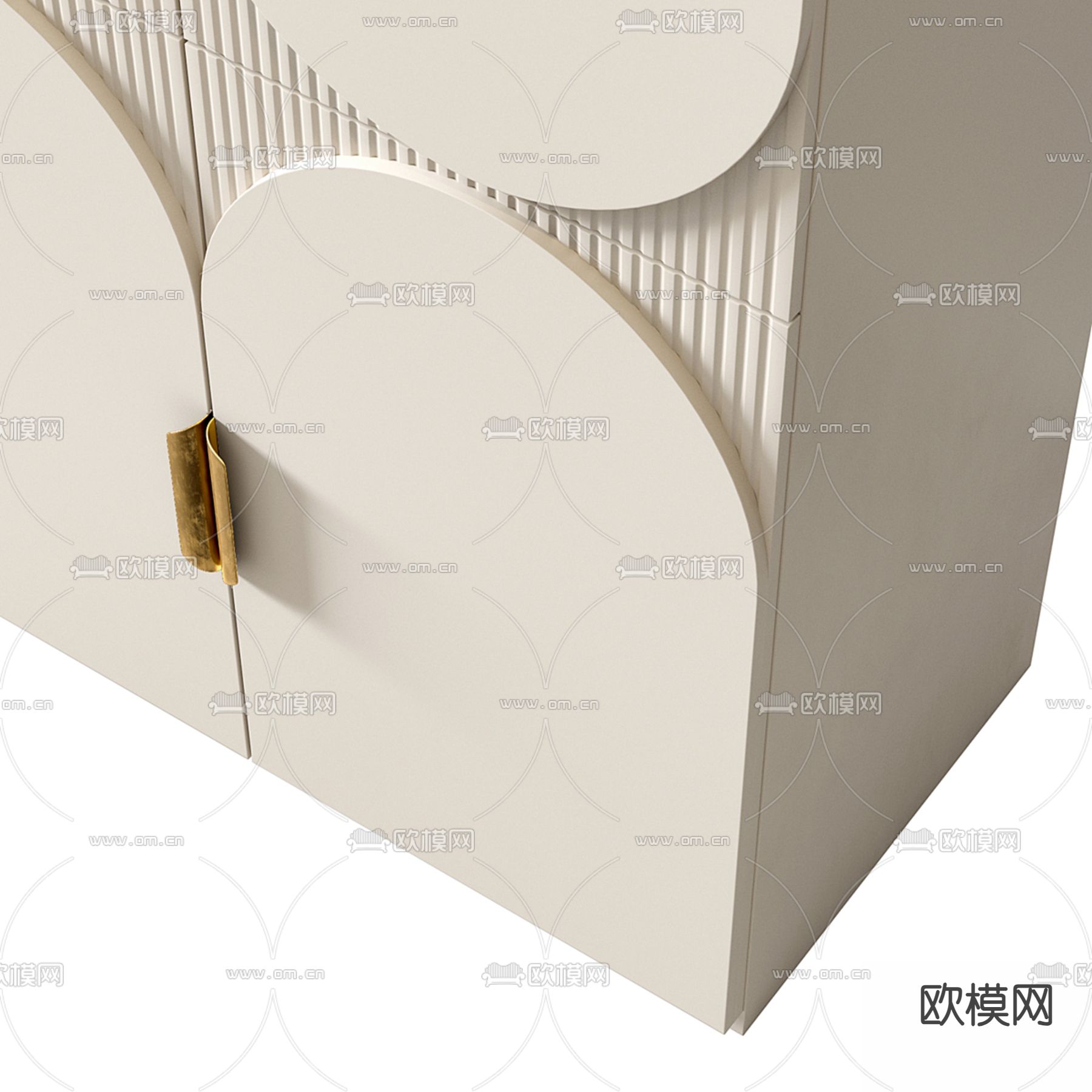 意大利 Poliform 衣柜3d模型下载（渲染图2）