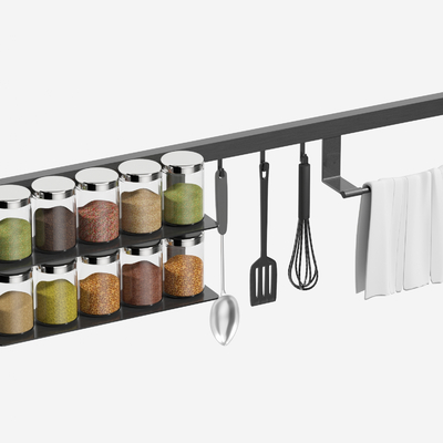  厨房用品 调味品su模型 