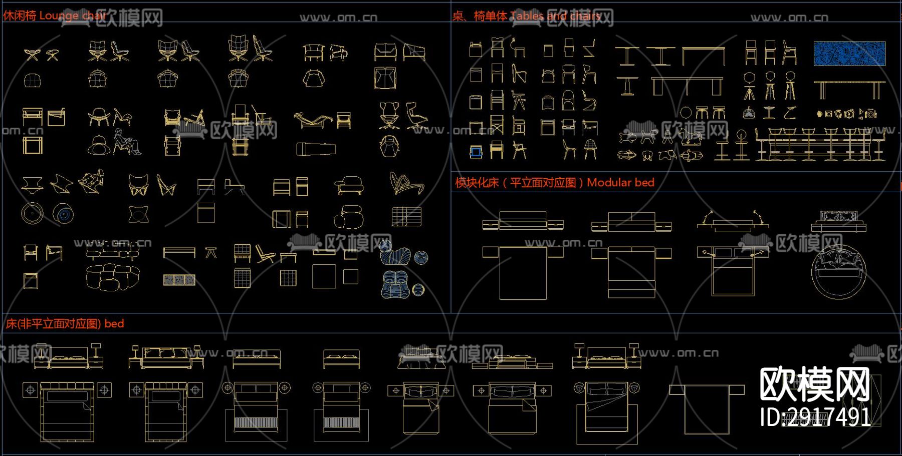 室内设计全类别cad图库下载（渲染图5）
