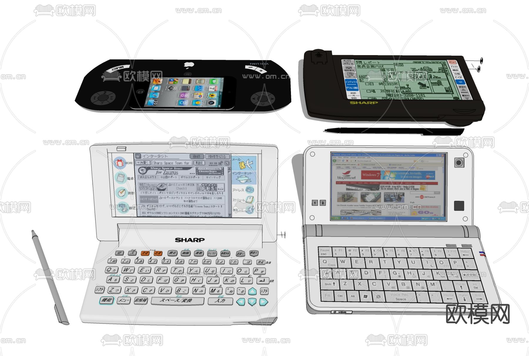 学习机 学习平板su模型下载